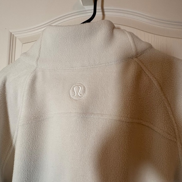 Scuba Stretch Fleece Funnel Zip Up. NWT MSRP $168. Color: BONE - Picture 2 of 6